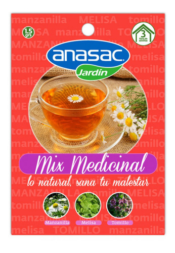 Semilla Mix Medicinal Anasac Mimbral