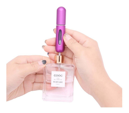Mini Spray Atomizador De Perfume Rellenalo Con Perfume 5ml
