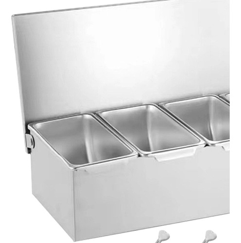 Ultra Asequible Tarro De Condimentos Con Tapa, Recipiente