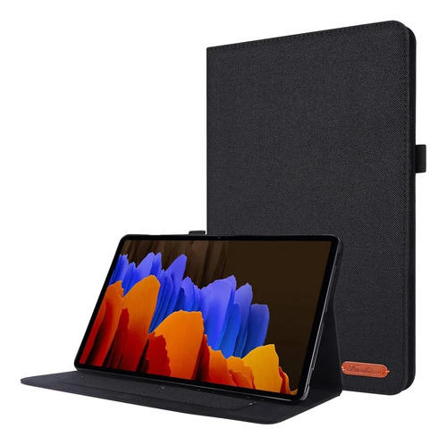 Funda De Tela Flip Cowboy Para Tablet Samsung Galaxy Tab S7