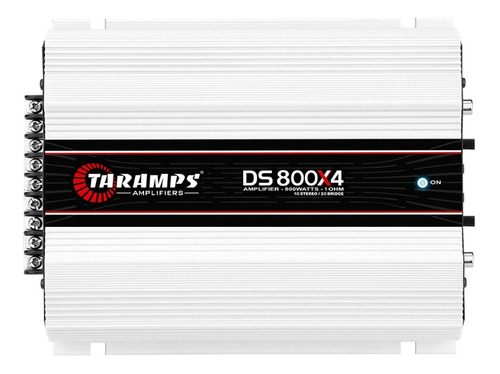Imagem 1 de 5 de Modulo Amplificador Taramps Ds800x4 800w Rms 4 Canais 1 Ohm