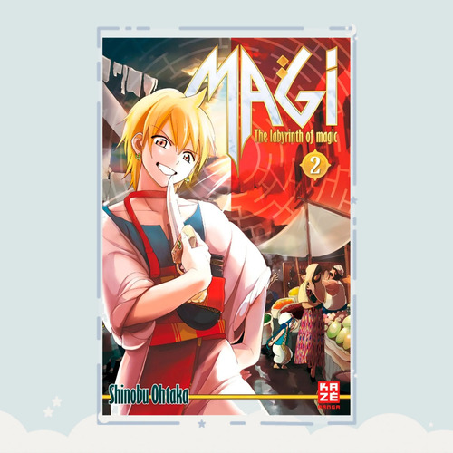 Manga Magi - The Labyrinth Of Magic Tomo 2