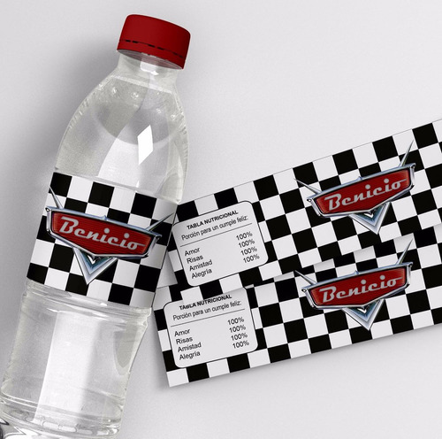 Imagen 5 de 9 de Kit Imprimible Cars Disney Para Cumpleaños Personalizado