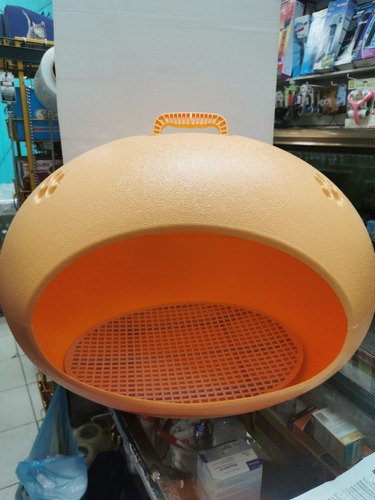 Casa Para Perro En Forma De Huevo Color Divertido Naranja