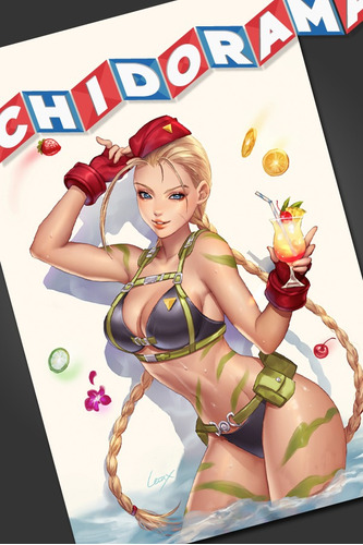 Comic - Street Fighter Masters Cammy #1 Leirix Green Sexy