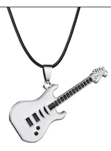 Collar Guitarra,acero Inoxidable,unisex,música,rock,regalo