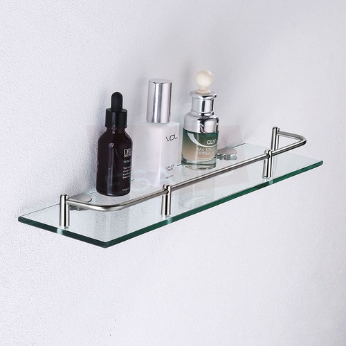 Esatto® Paquete 2 Repisas Esquineras 2 Rectas Cristal Ac-038