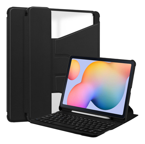Funda C/teclado P/samsung Galaxy Tab S9 Fe Plus/s9 Fe+ 12.4 