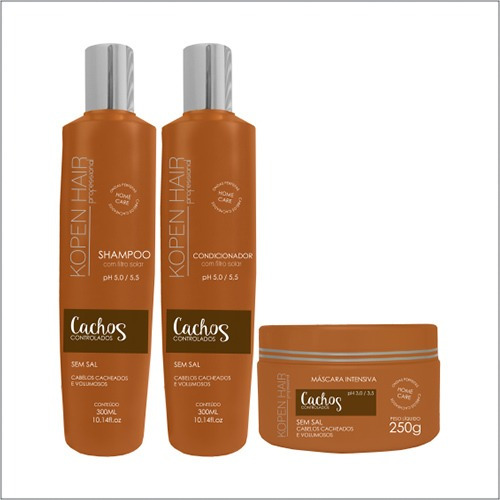 Kit Home Care Cachos Controlados Kopenhair