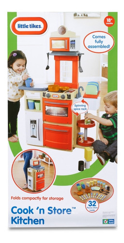 Cocina Juguete Little Tikes Cookn Store Roja