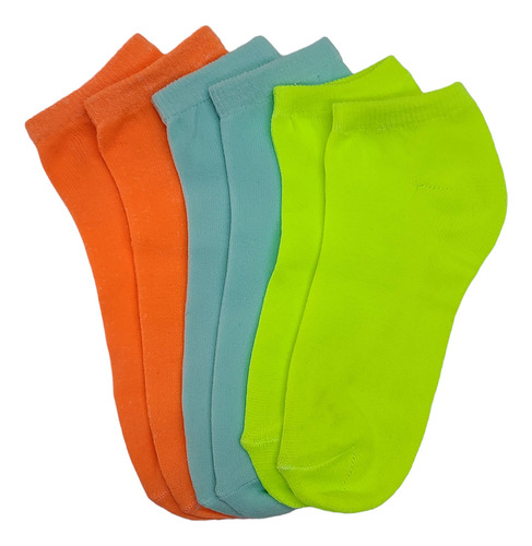 Calcetines Tines Colores Fosforescentes Unisex 12 Pares