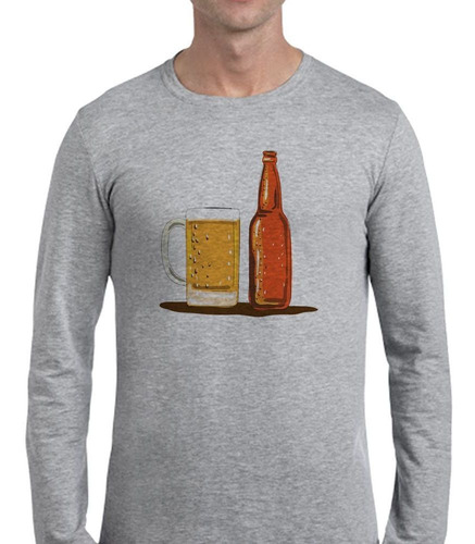 Remera De Hombre Chopp Y Cerveza Bebida Ml