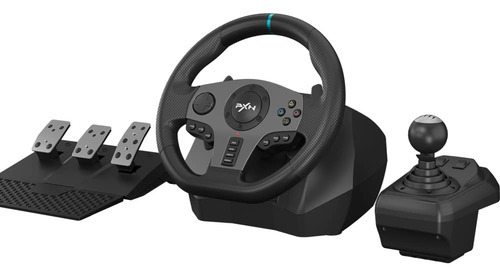 Pxn V9 Gaming Steering Wheel, 270/900 Degree With Pedals ...