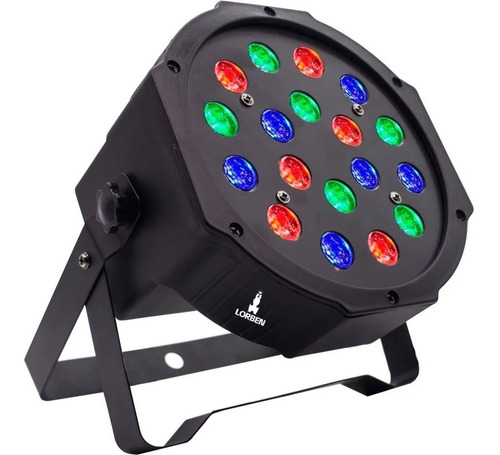 Canhão Led Dj Luz 18x1 Iluminação Profissional Balada Festa Cor da luz RGB 110V/220V (Bivolt)