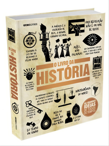 O Livro Da História, De Varios / Vários Autores. Editora Globo Livros, Capa Mole, Edição 2017-08-03 00:00:00 Em Português