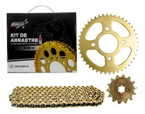 Comprar Kit Arrastre Hongju Dorada 44t-14t-428h-132l Pulsar 135