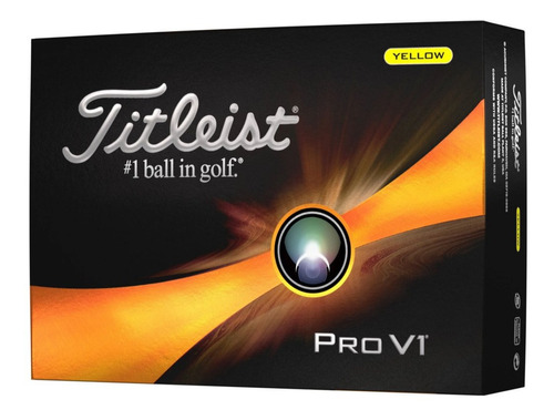 Pelota De Golf Titleist Pro V1 2023 -  Amarilla / Docena