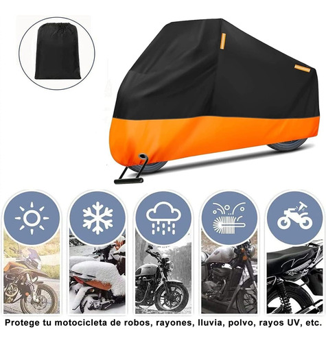 Cubre Motocicleta, Funda Para Moto Impermeable Grande