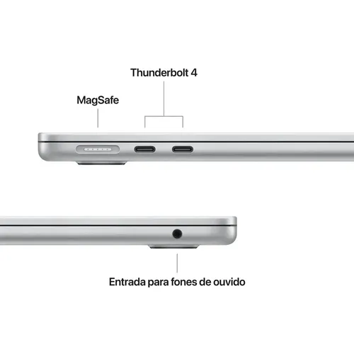 Macbook Air M5 13 Polegadas 24gb 1tb Cor Prateado | Parcelamento