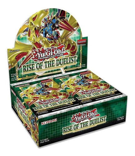 Yu-gi-oh! Booster Box Rise Of The Duelist (ing) Original