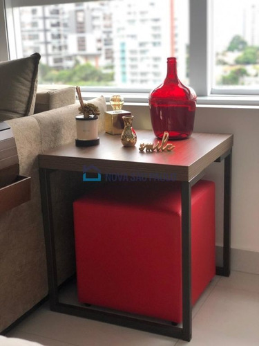 Apartamento No Brooklin Seminovo Com 01 Dormitório E 01 Vaga, Próximo Ao Metrô - Bi24525