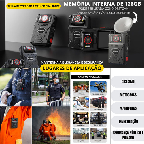 Mini Câmera M7 4k Full Hd Imagem Som Pega Traição Policial