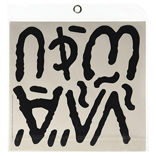 Letras Decorativas Reutilizables Punchout 845065 De 4 ,...
