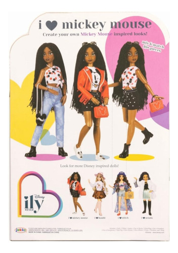 Disney Ily 4ever Fashion Dolls Disney 100 Mickey Mouse De