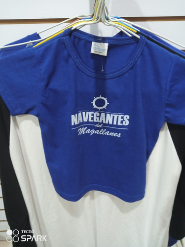 Franela Azul De Los Navegantes Del Magallanes Para Bebe