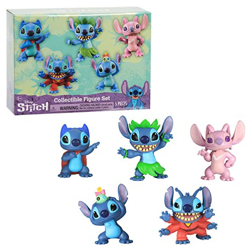 ??s Lilo &amp;  Collectible  Figure Set, 5 Piezas, De...