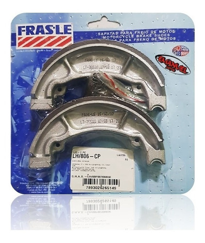 Zapata De Freno T Frasle Lh806 Honda Cg 150 Esd Titan 04-05