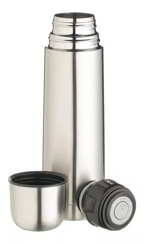 Garrafa Térmica De Inox 1 Litro Café Quente Água Gelada