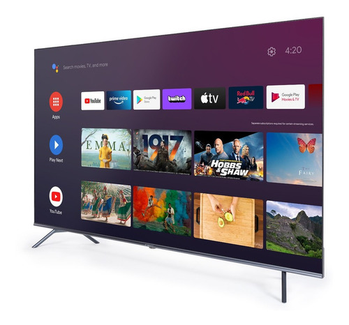Imagen 3 de 8 de Smart Tv Bgh Led Uhd 4k Android Pne040263 220v