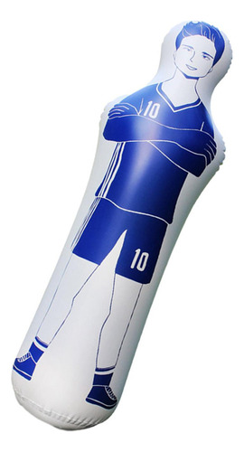 Maniquí Inflable Para Entrenamiento, Azul 160cm Azul