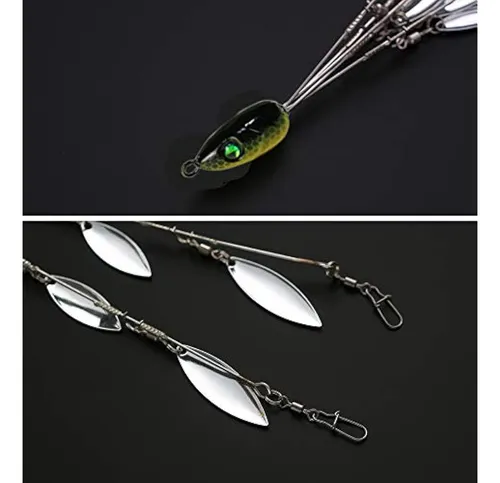Aparejo Alabama Para Pesca De Lubina, Cebo, 5 Brazos