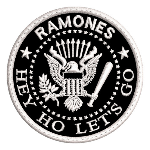 Parche Bordado Ramones Blacklabeldesigns