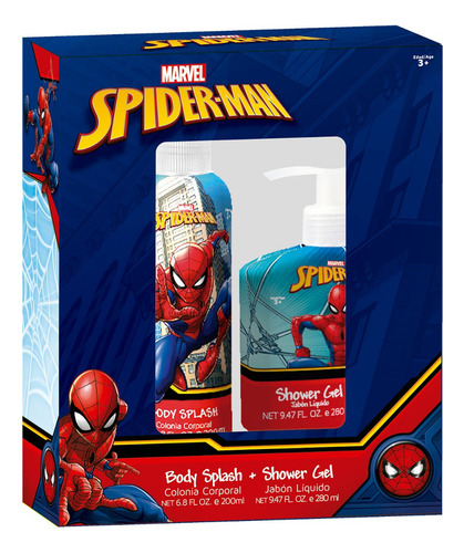Disney Spiderman Body Splash + Showergel