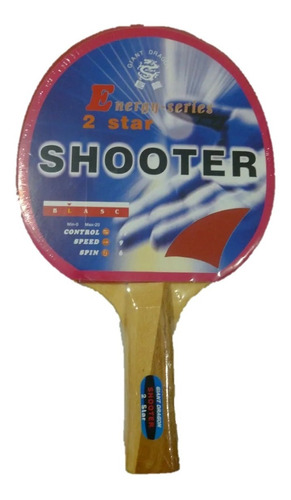 Raqueta De Ping Pong Giant Dragon Shooter 2 Estrellas. L3o