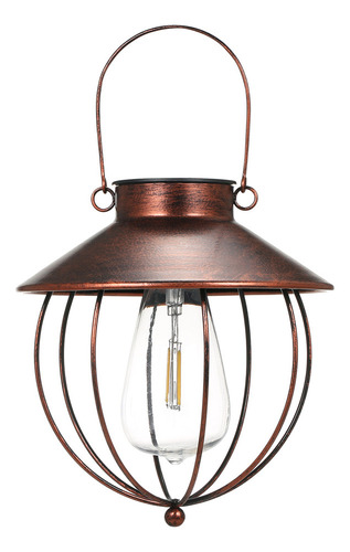 Colgante En P Retro Vintage Con Energía Solar, 2 Piezas