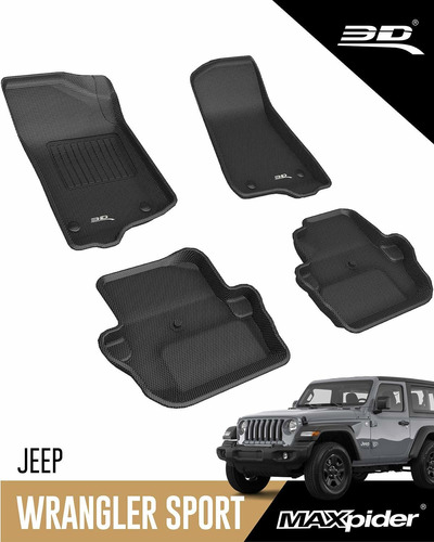 3d Maxpider Jeep Wrangler Sport 2 Puertas 2018-2021 Custom F