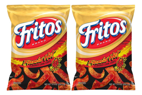 Fritos Flamin' Hot Papitas Americanas 2 Pack