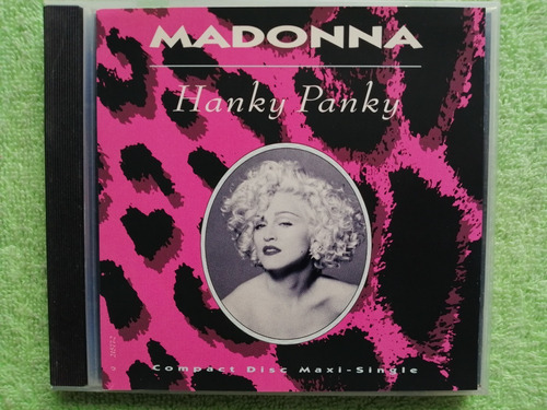 Eam Cd Maxi Single Madonna Hanky Panky 1990 Sire Records Wea