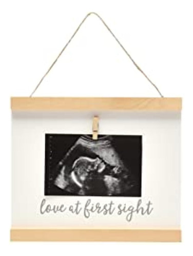 Pearhead Sonogram Love At First Sight Wall Art, Marco De Rec