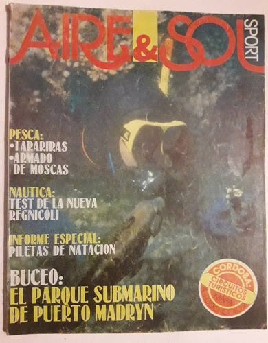 Revista Aire Y Sol N°123 Diciembre 1982 Caza Pesca Buceo 