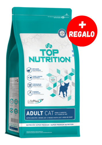 Top Nutrition Gato Senior / Senior Cat X 2 Kg - Happy Tails