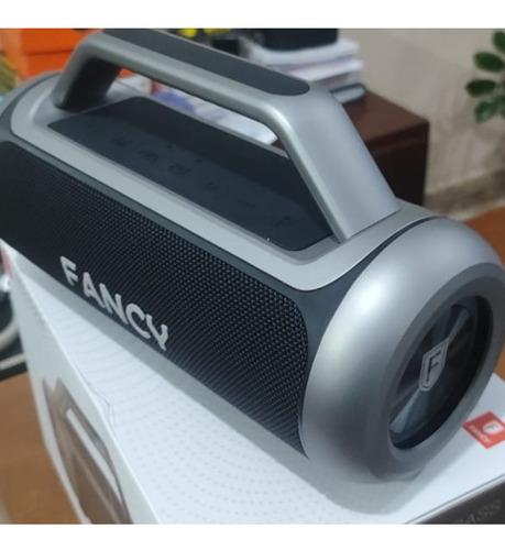 Caixa De Som Portátil Fancy F100led Bluetooth Tws
