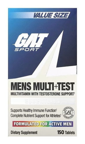 Multivitaminico Gat Sport Mens Multi Test 150 Tabletas