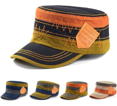 Imagen 4 de 5 de Gorras Tipo Militar Unisex