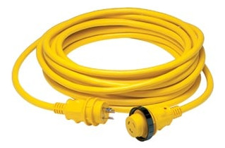 Cable De Muelle Marinco 30 A, 125 V, 25 Ft, 7,62 M