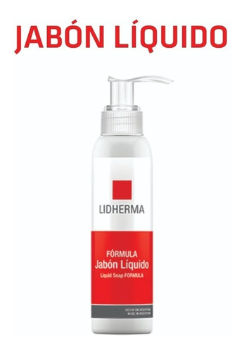 Jabon Liquido Higiene Profunda Piel Grasa Acne Lidherma 